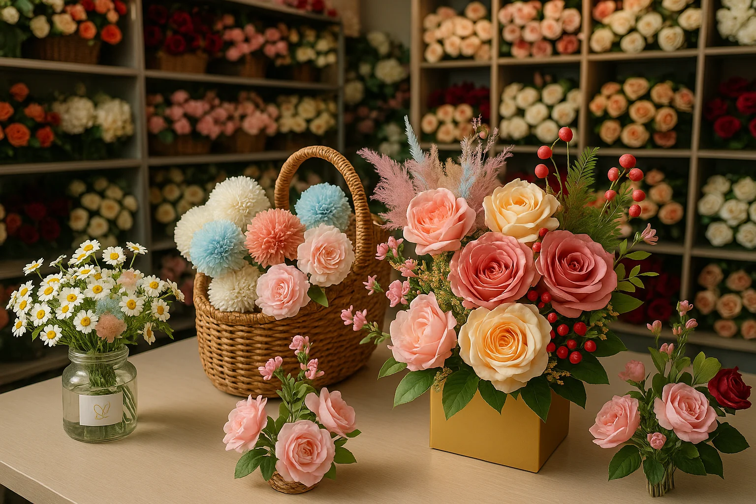 Bloometry Bouquet - Buket Bunga Artificial